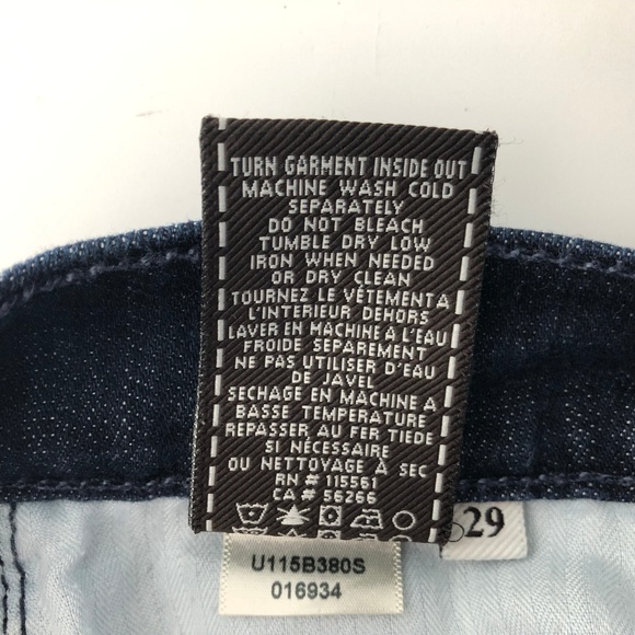 7 For All Mankind Dojo Jeans Flare Wide Leg 7FAMK - Picture 8 of 8